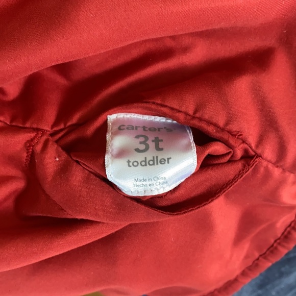 Carter’s Reversible Sweatshirt/Coat 3T - Picture 9 of 9